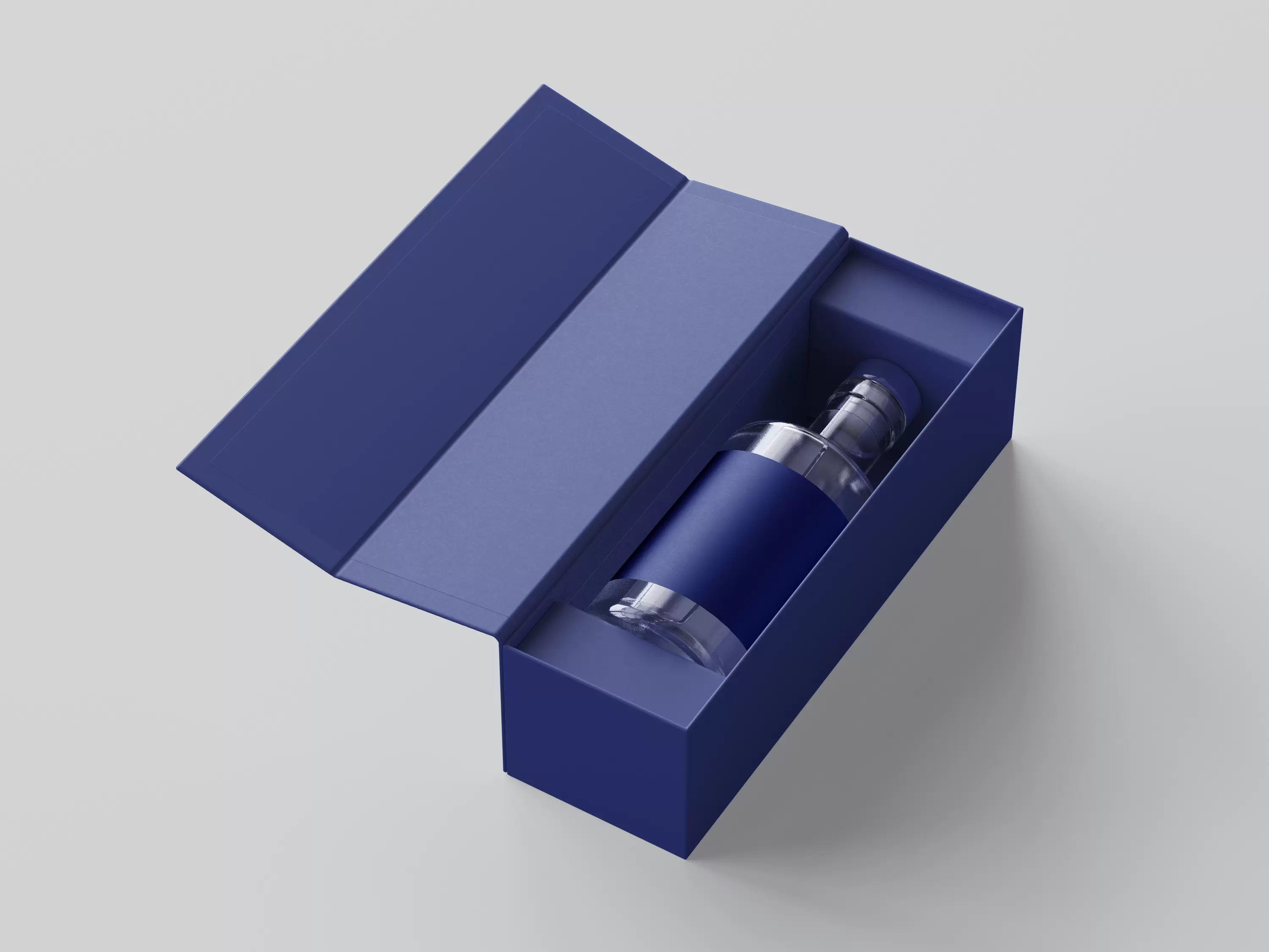 Thumbnail of wine package box made for bottle protection
